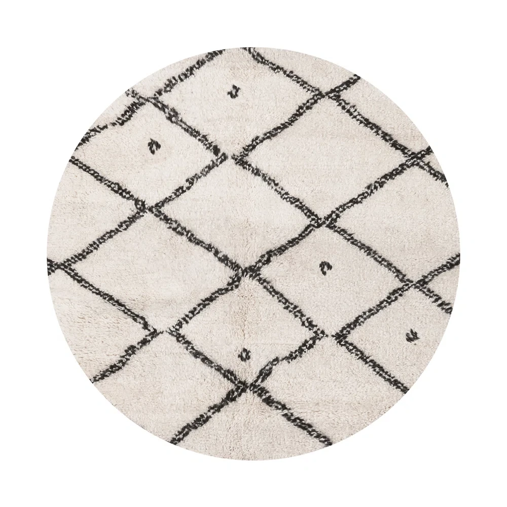 Fleck Splash Round Kitchen Mat
