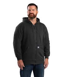 Berne Men's Heritage Thermal-Lined Full-Zip Hooded Sweatshirt